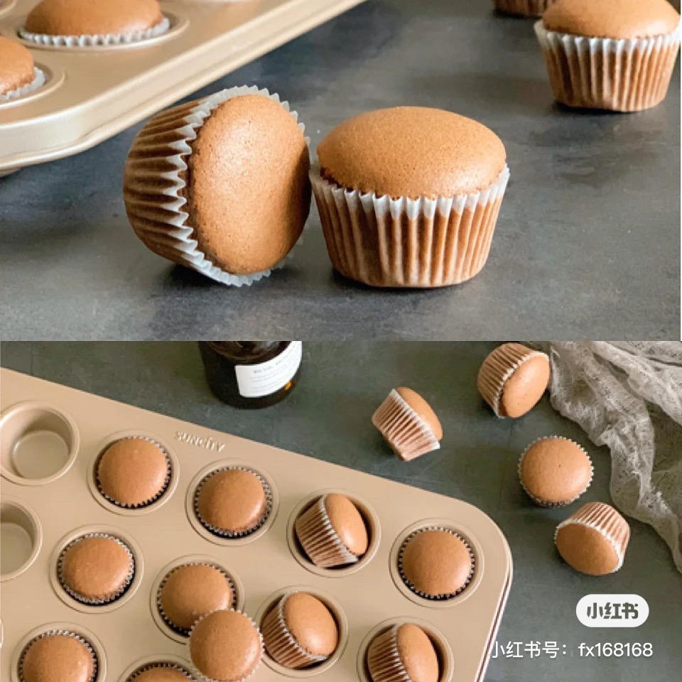 巧克力海绵小蛋糕的做法