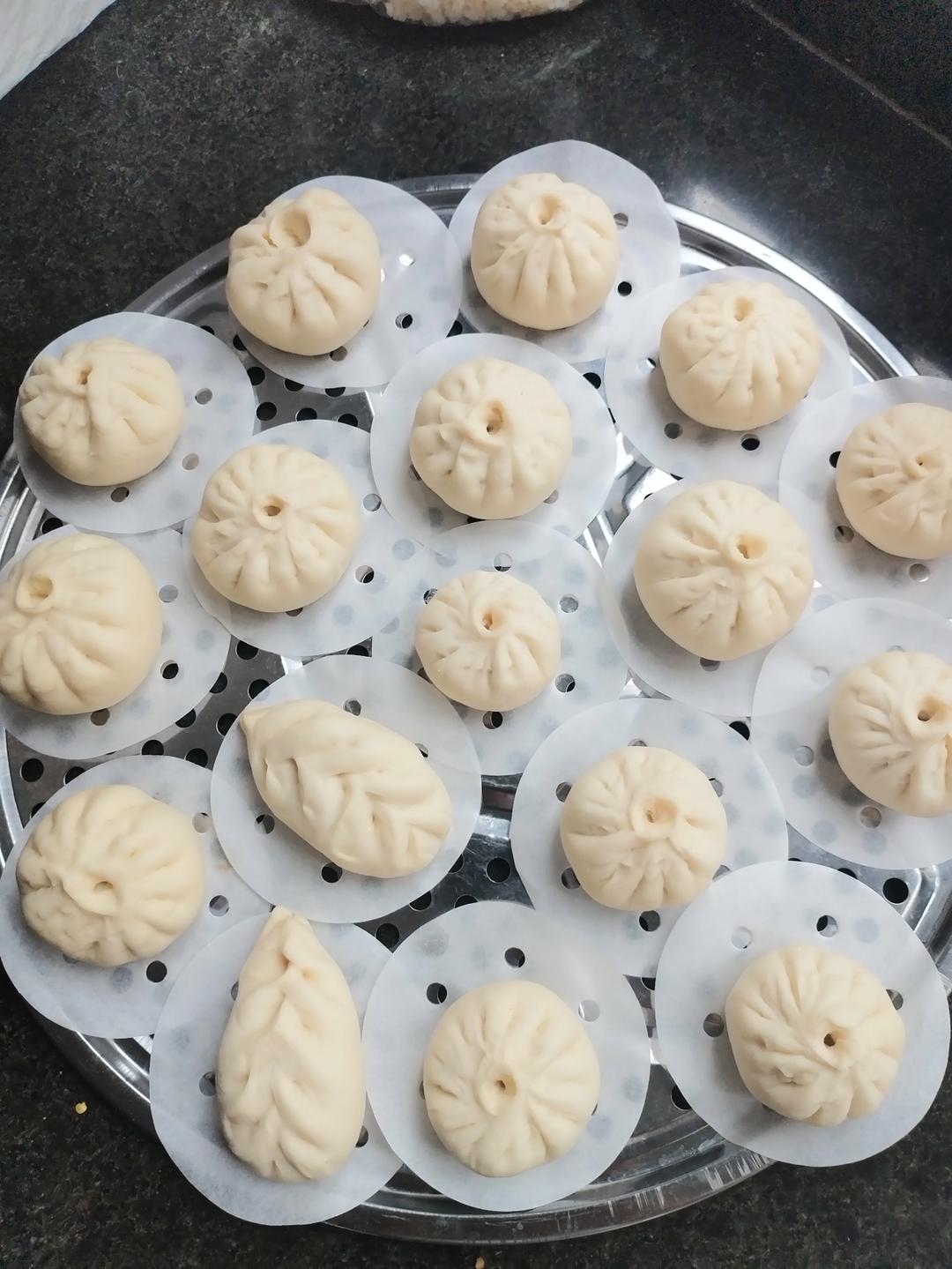 层层起酥👍  柔软细腻的破酥包子