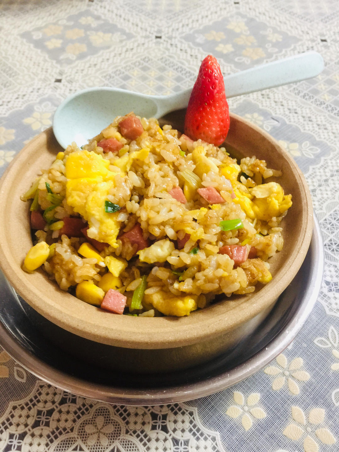 不一样的酱油炒饭🍚分享给担心孩子不喜吃蔬菜🥬的宝妈们