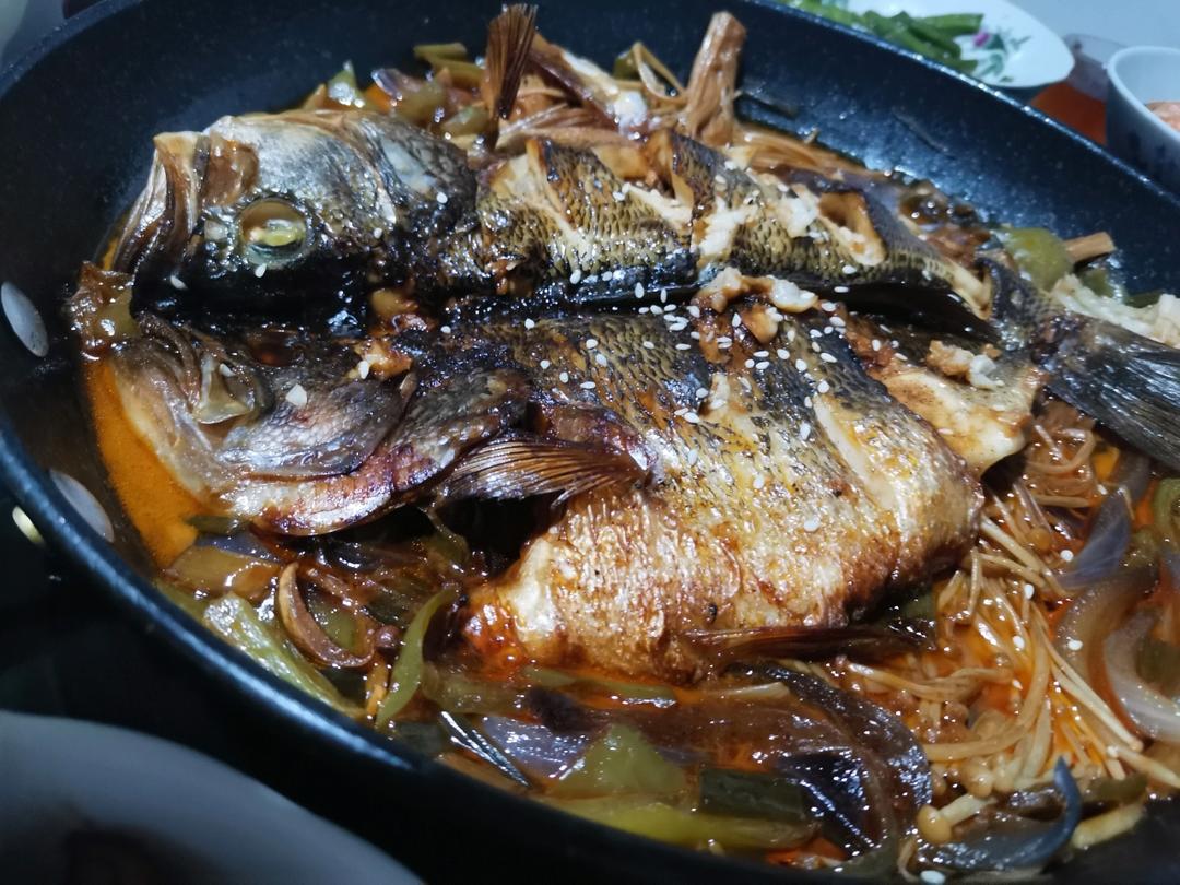 家庭烤箱版烤鱼