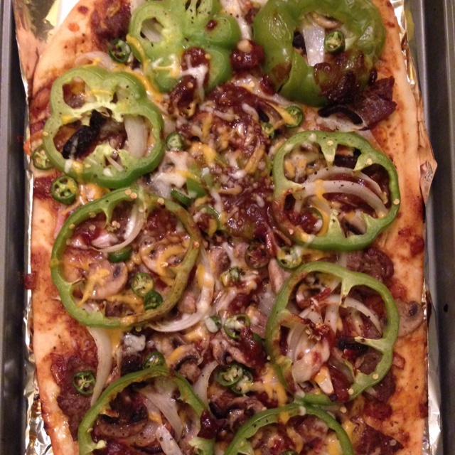 随心所欲做披萨之------黑椒猪肉披萨