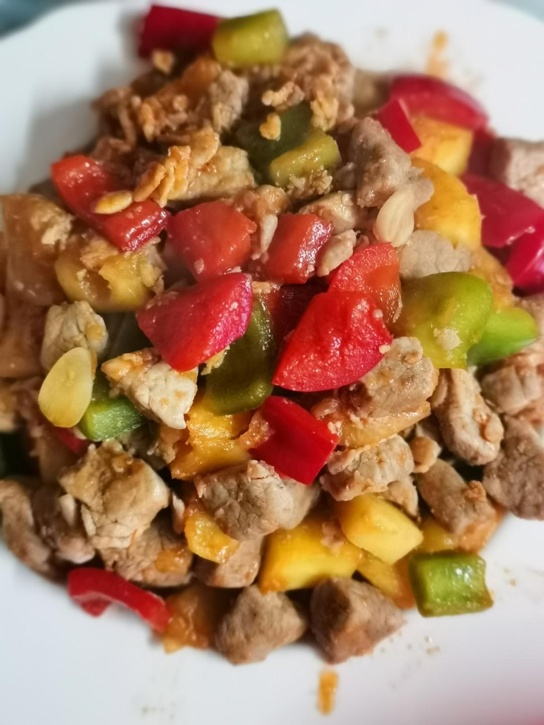 🍍酸甜口菠萝咕噜肉 年夜饭桌必备✅