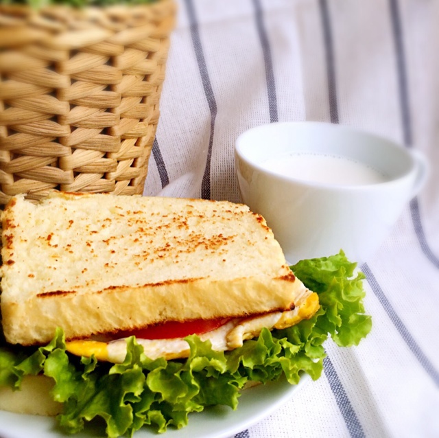 快手三明治—朴素的味道（含吐司做法）的做法