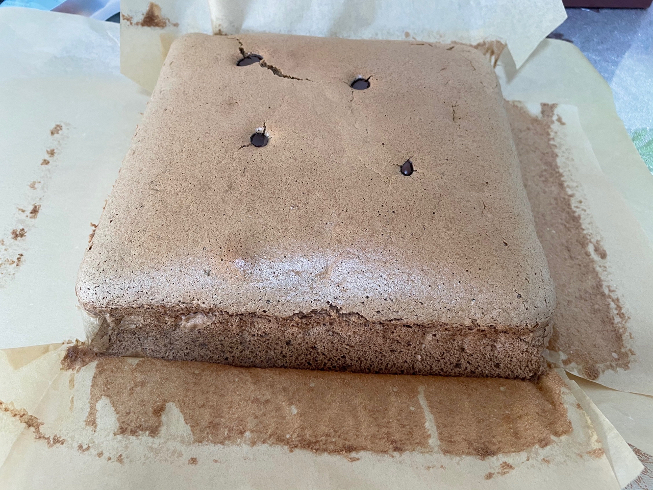 苦甜苦甜的海盐焦糖巧克力古早蛋糕 8寸版&吐司盒版