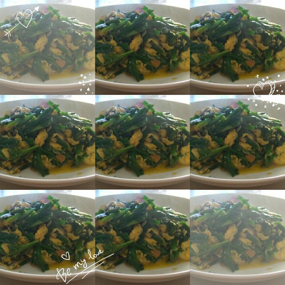 韭菜炒鸡蛋