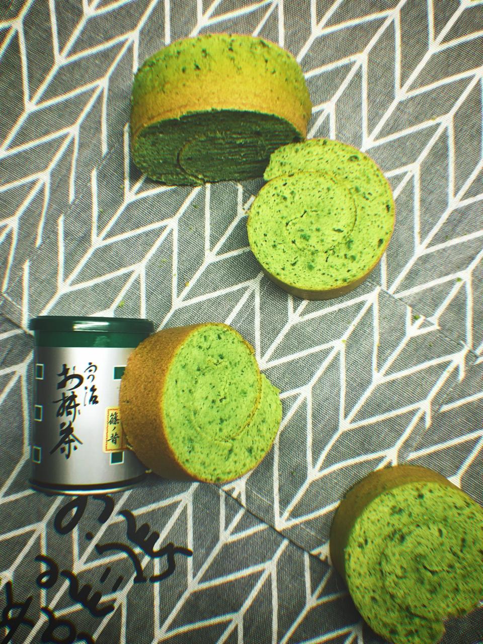 日式抹茶蛋糕卷
