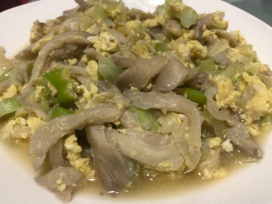 爸爸的大葱蘑菇炒蛋