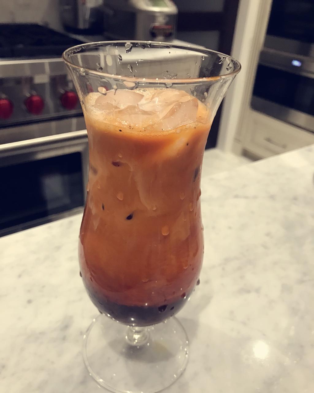 Thai iced tea 泰式冰奶茶