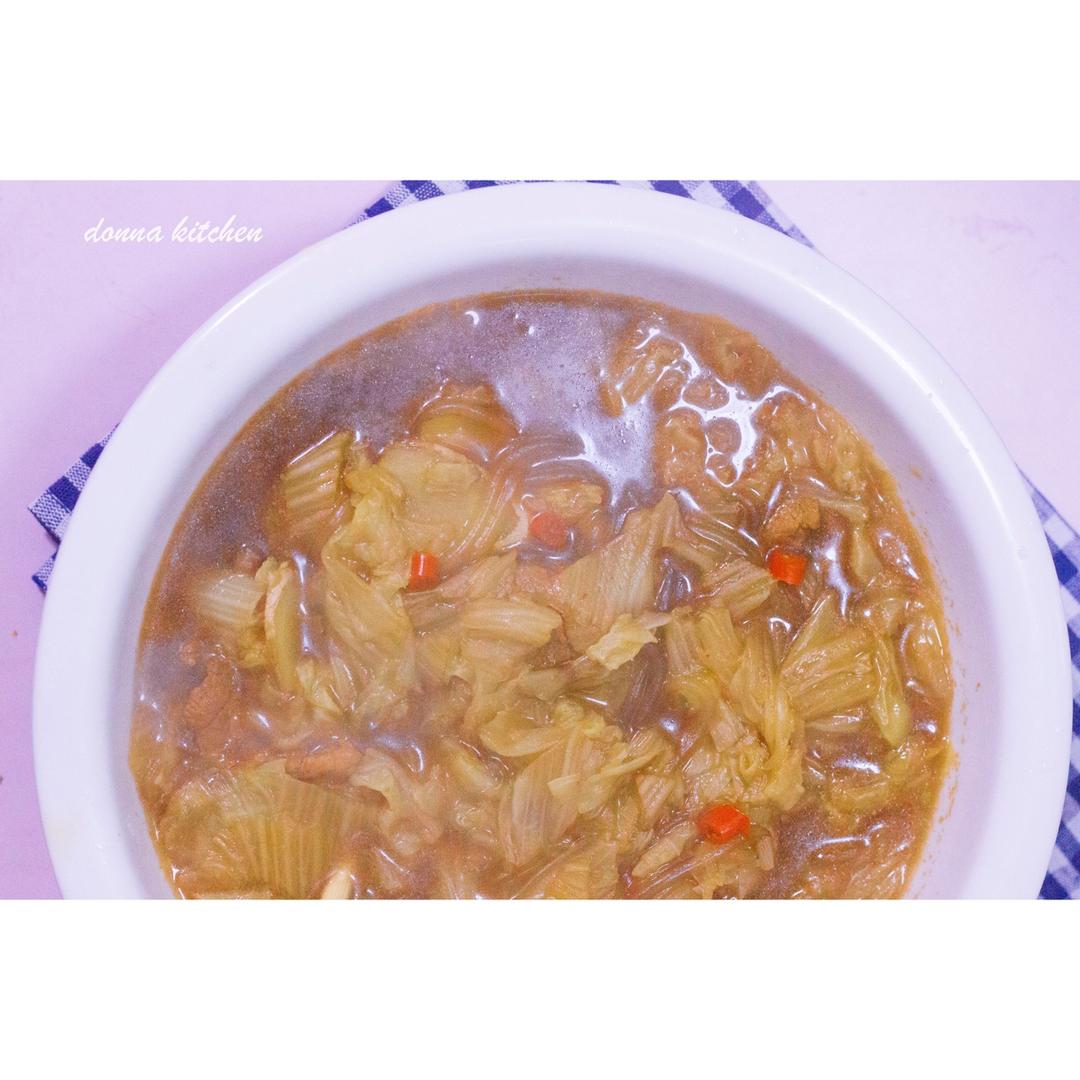 白菜炖粉条