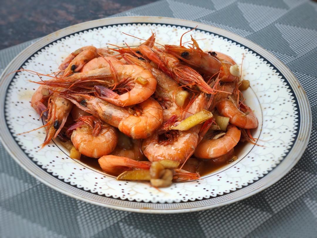 简约炒大虾