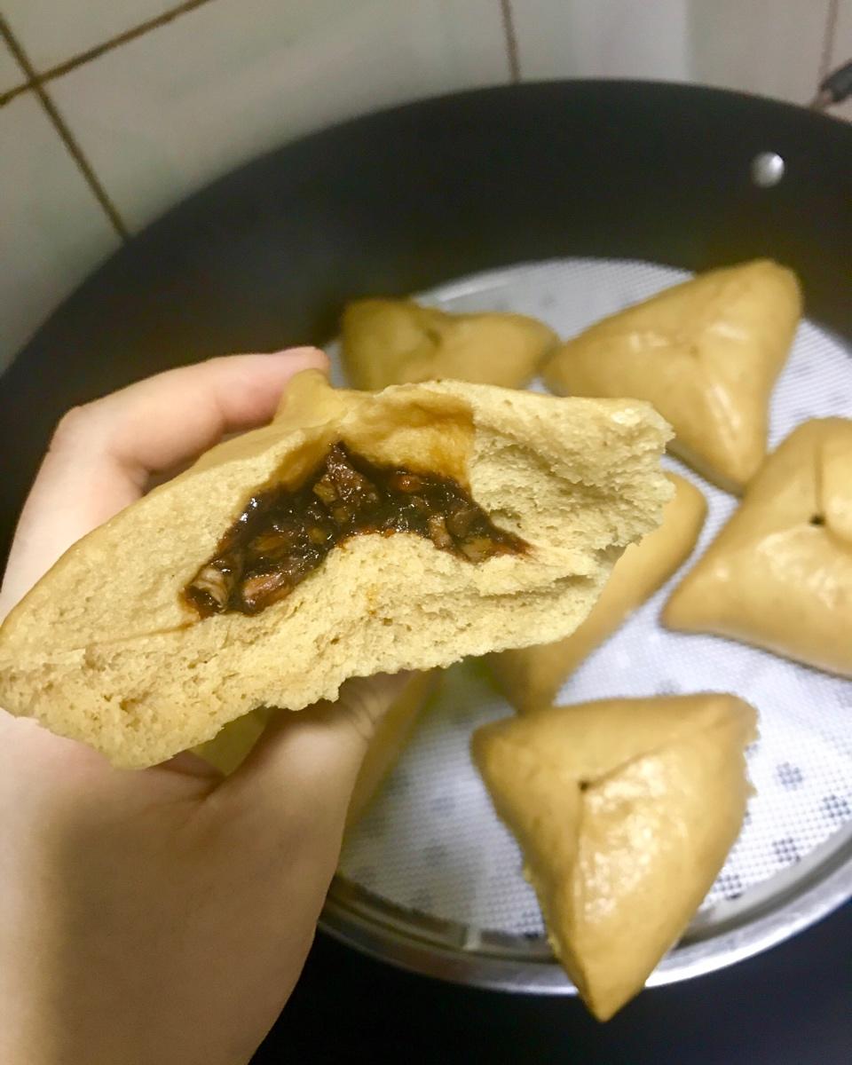 黑糖三角（一次发酵法）