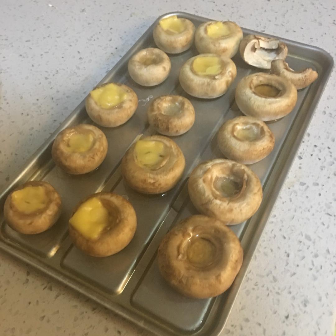烤口蘑(烤箱)(减肥食品）