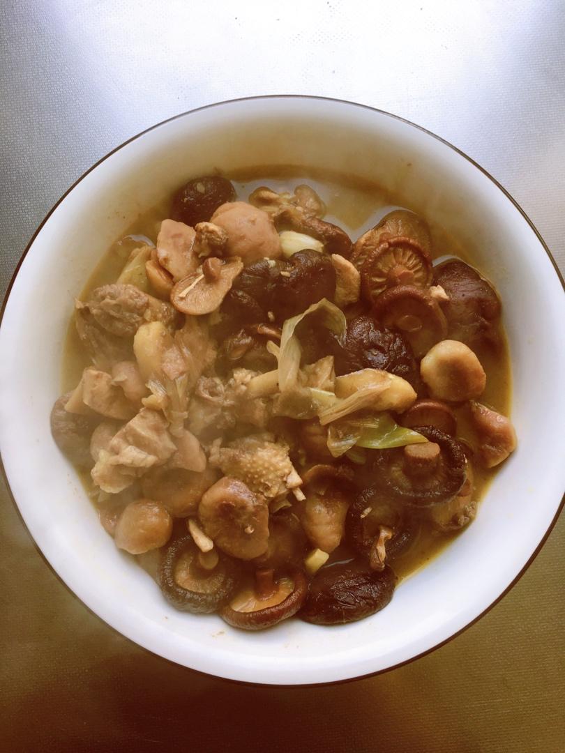 【栗子烧鸡】鸡肉都给你吃，栗子归我~