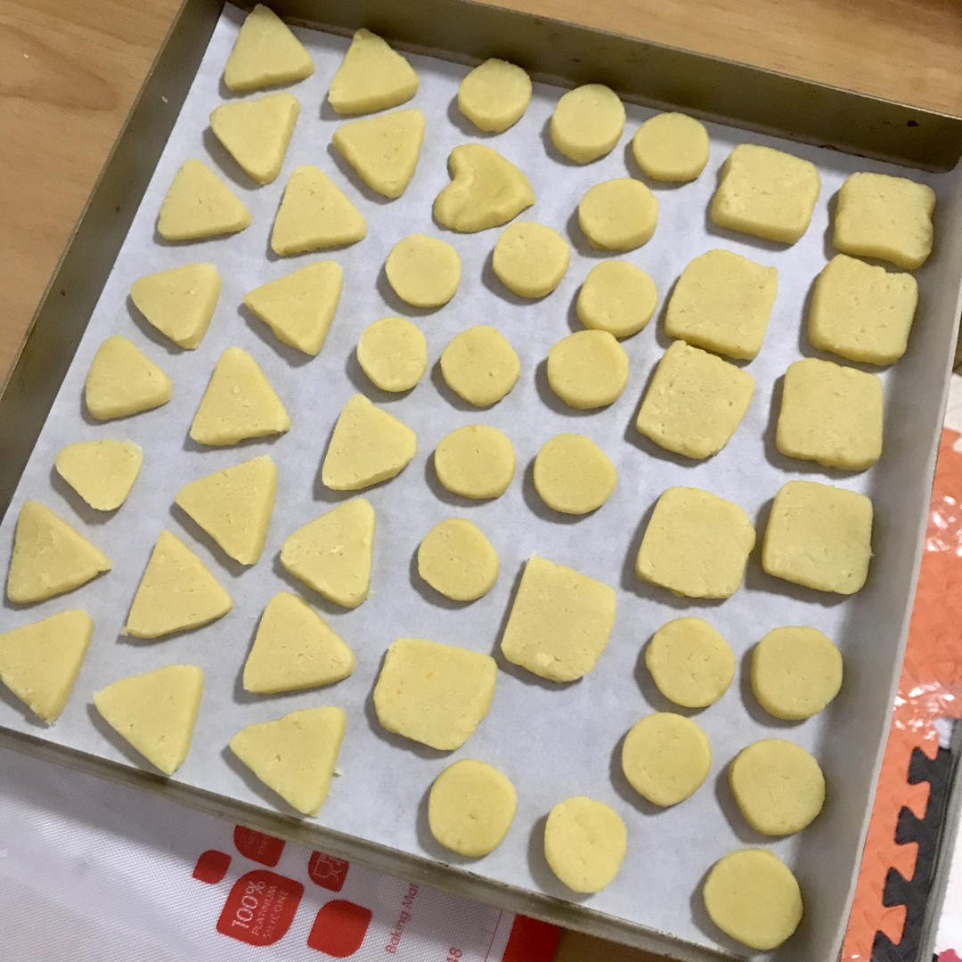 ㊙️免打发，零失败❗️好吃到爆炸的黄金芝士咸味饼干