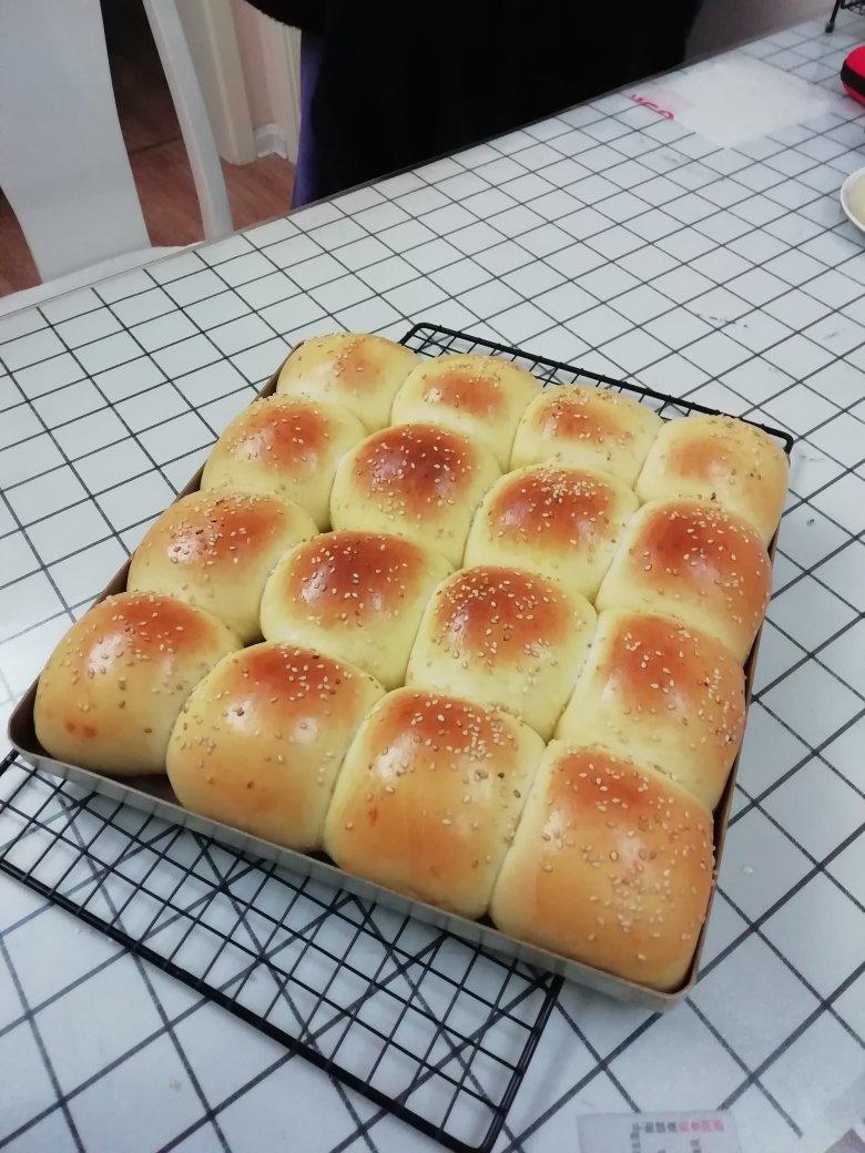 奶黄小餐包-一次发酵超好吃（附快手奶黄馅制作方法）