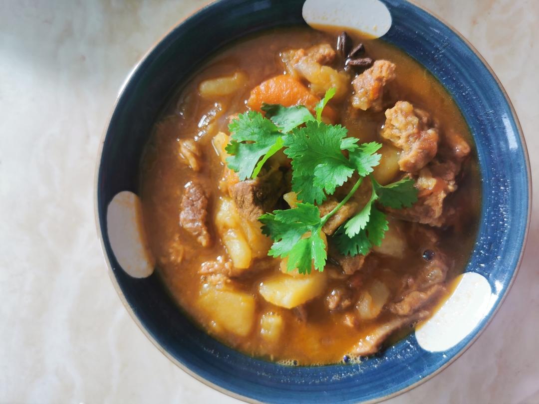 番茄土豆炖牛腩（高压锅版）