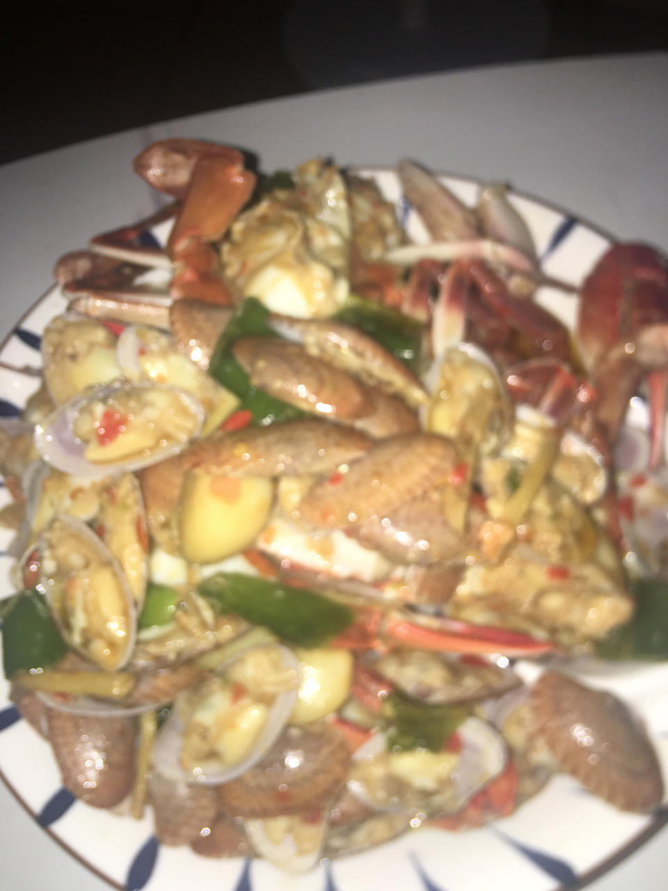 花甲毛蟹柠檬鸡煲