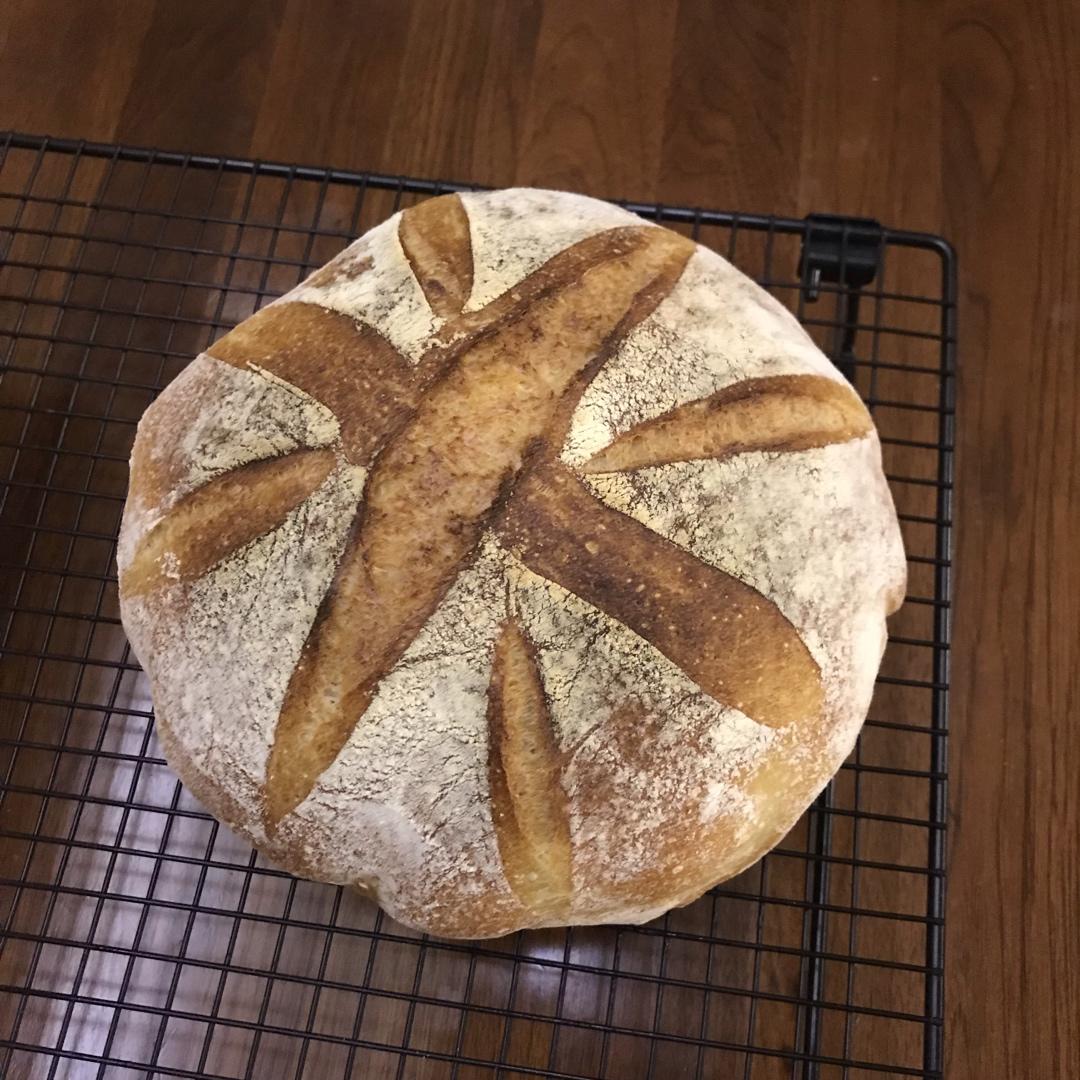 练手版亚麻籽欧包