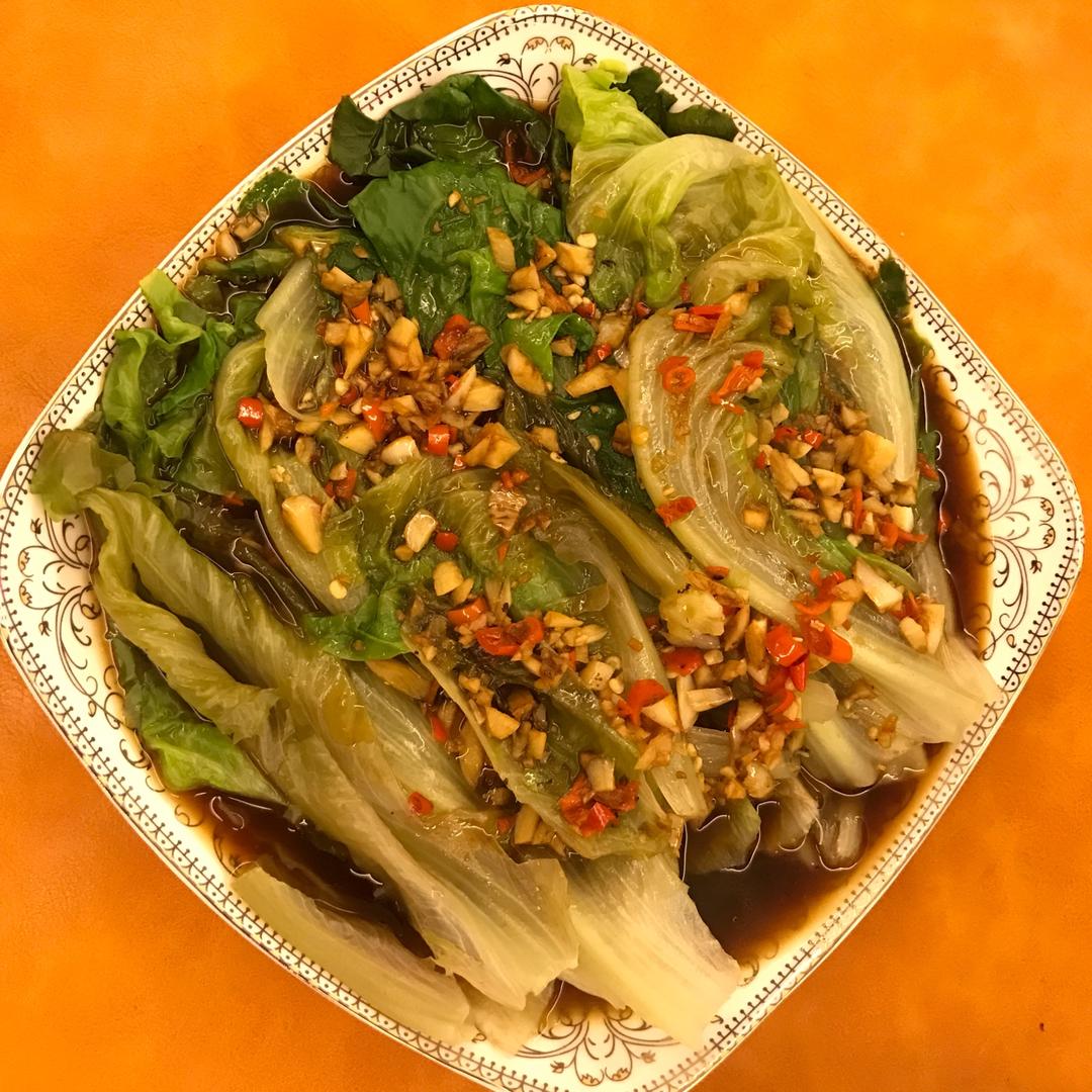 家常菜 蚝油生菜