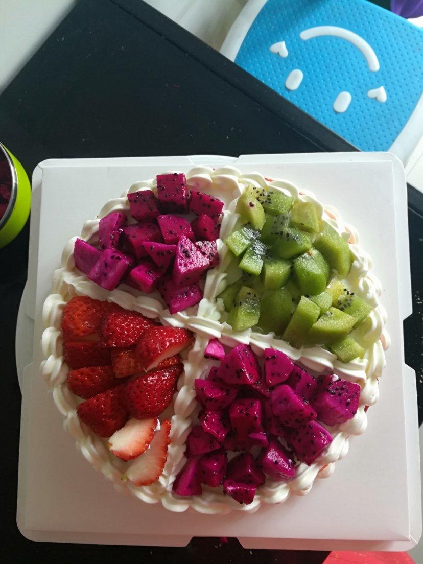 8寸水果生日蛋糕