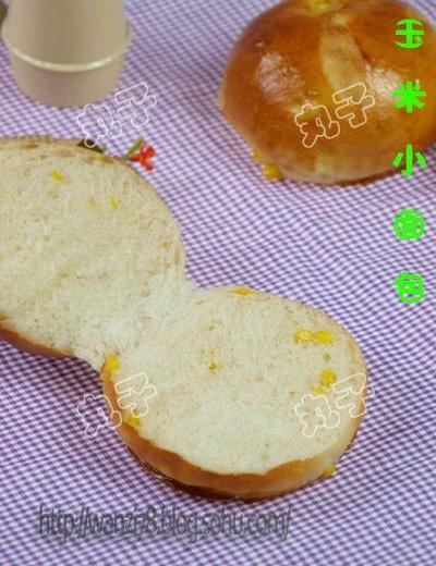 玉米小面包的做法