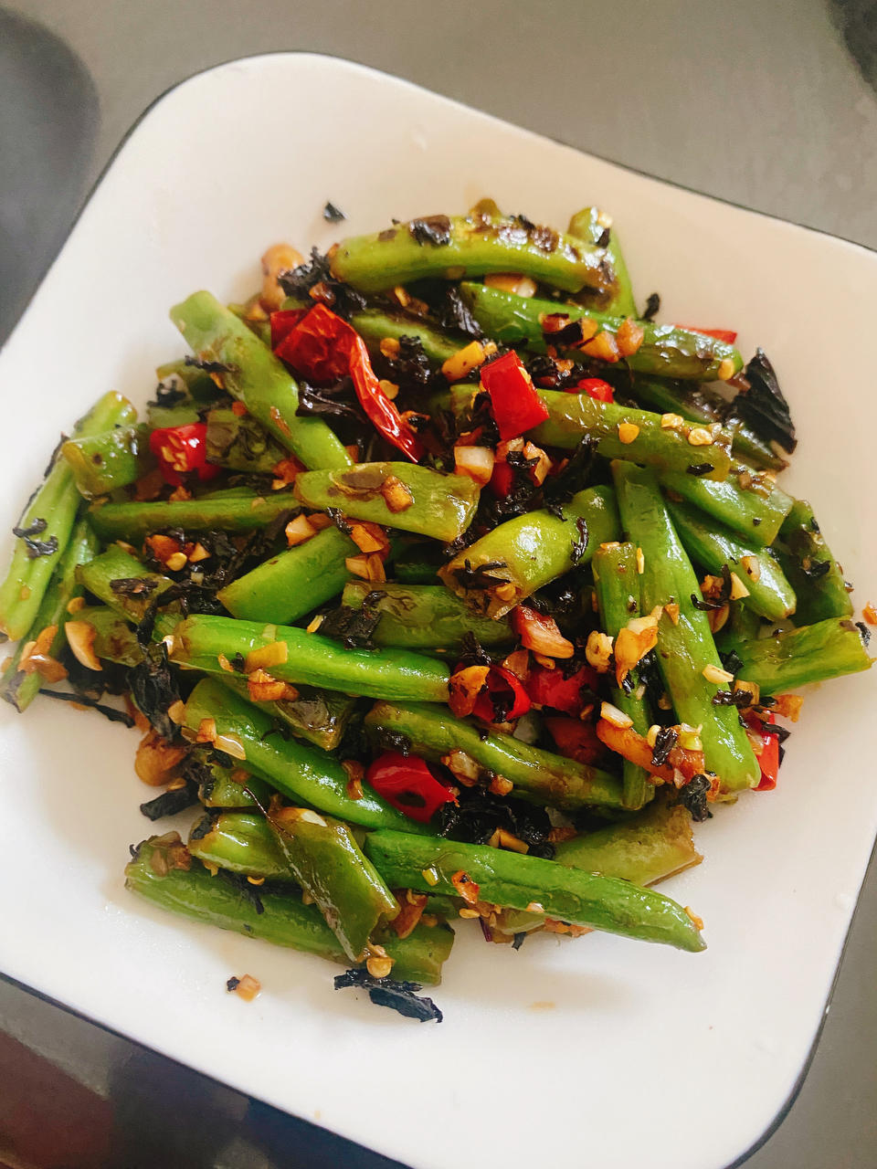 梅干菜干煸四季豆