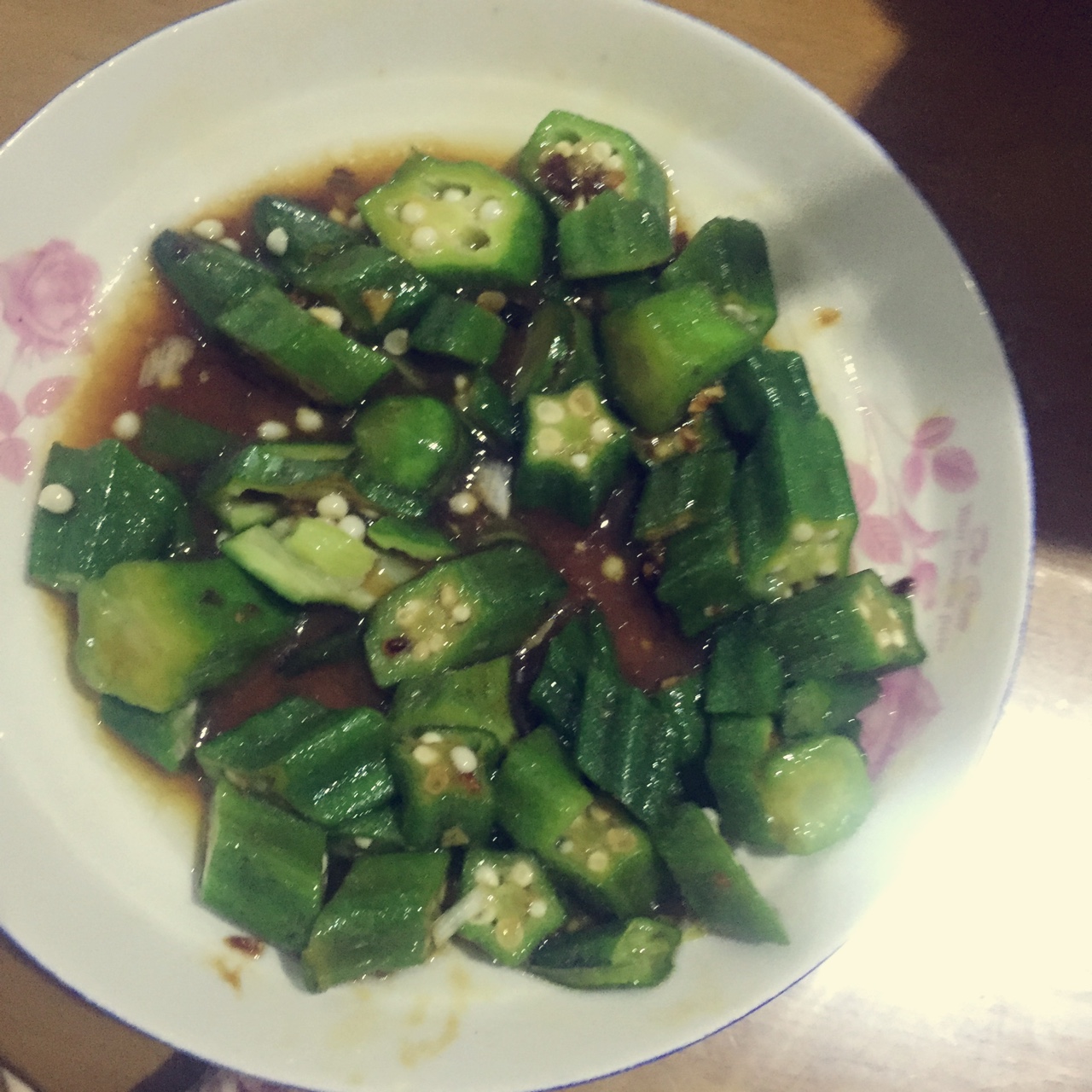 【白灼秋葵】清爽简单