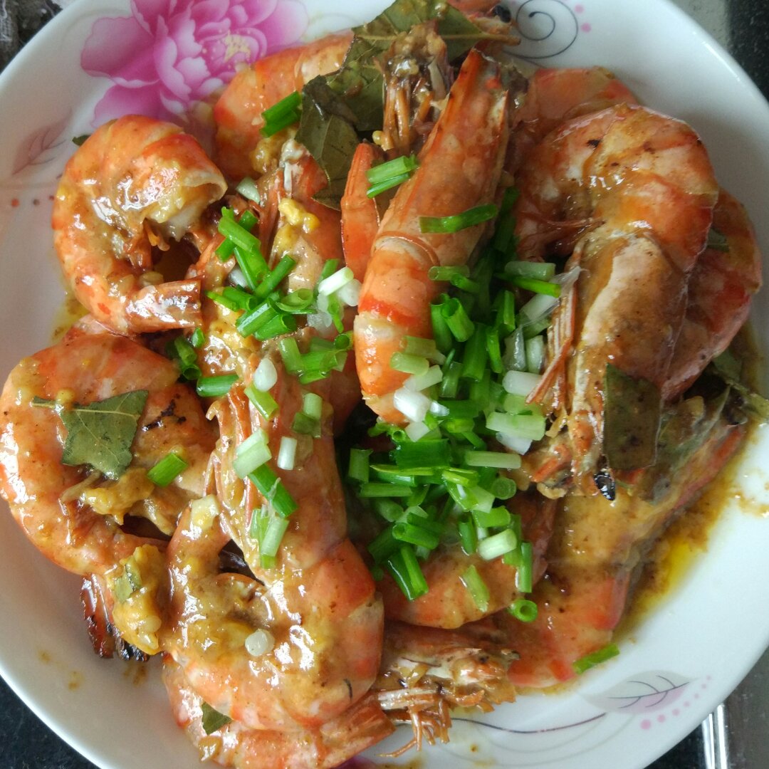 马来奶油虾