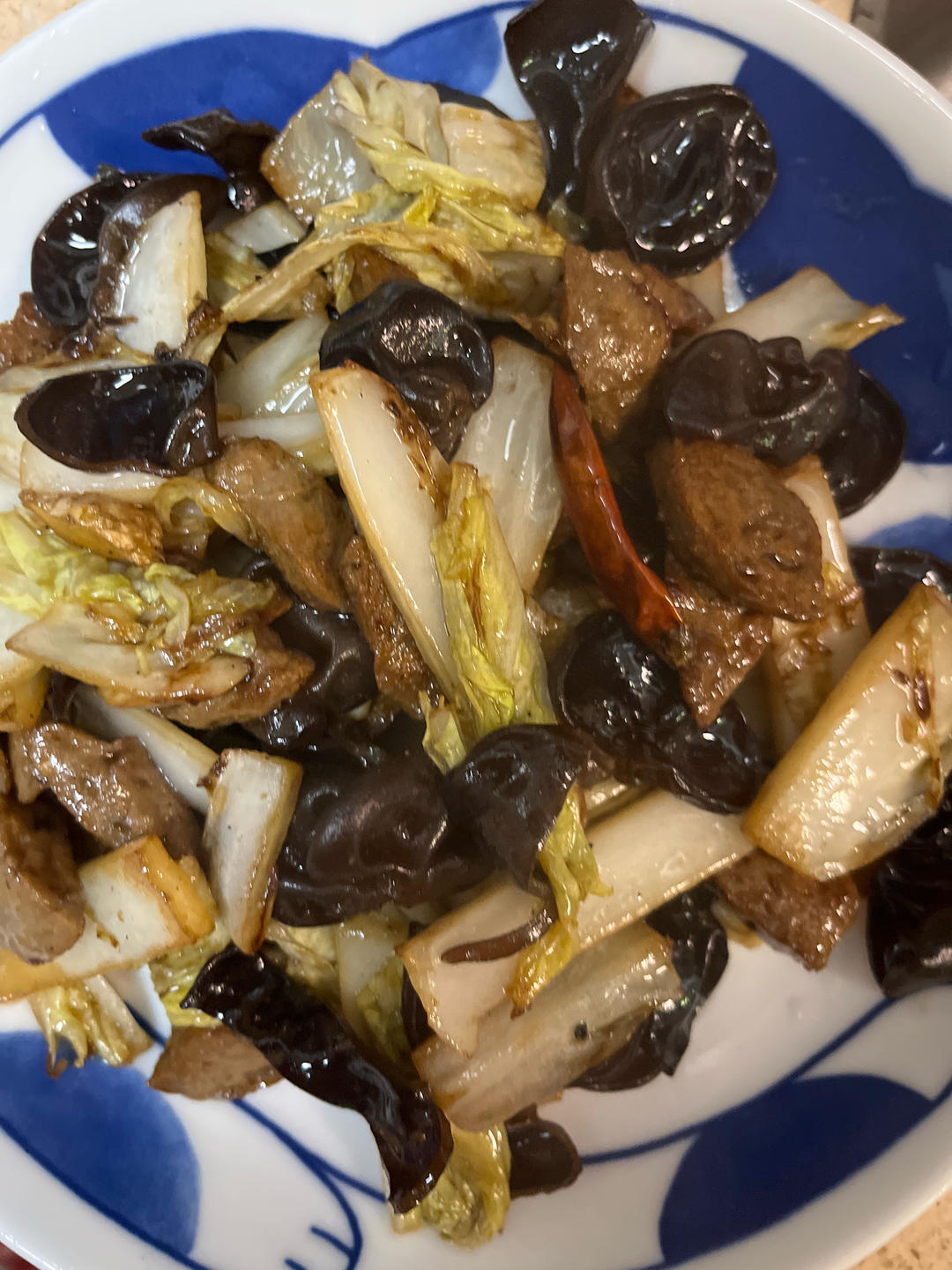开胃下饭菜！醋溜白菜木耳