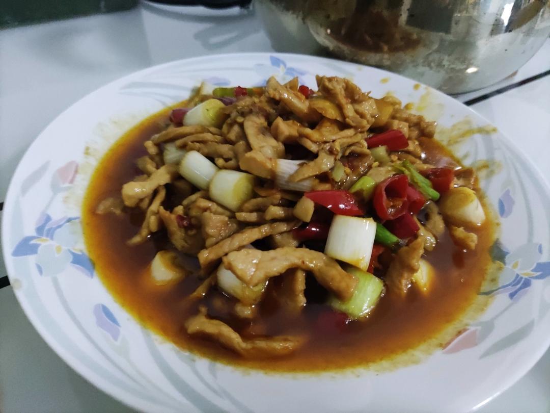 重庆家常的鱼香肉丝