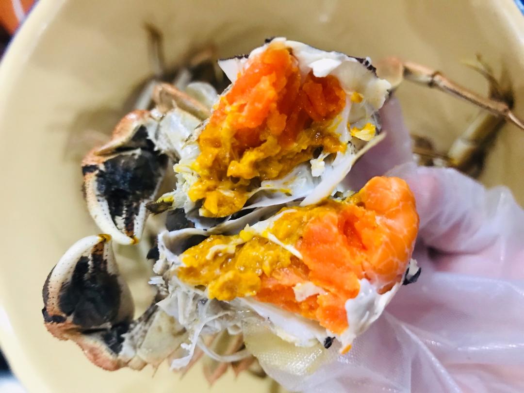 清蒸大闸蟹