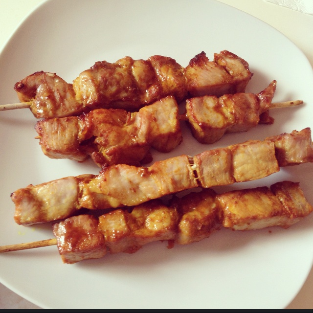 叉烧烤肉串