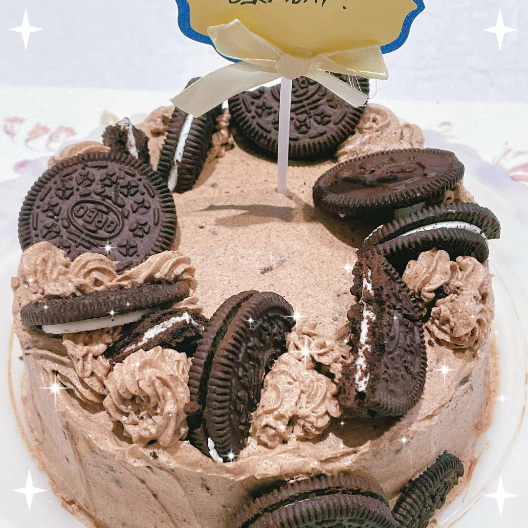 【海盐奥利奥可可蛋糕】私房配方大公开❺