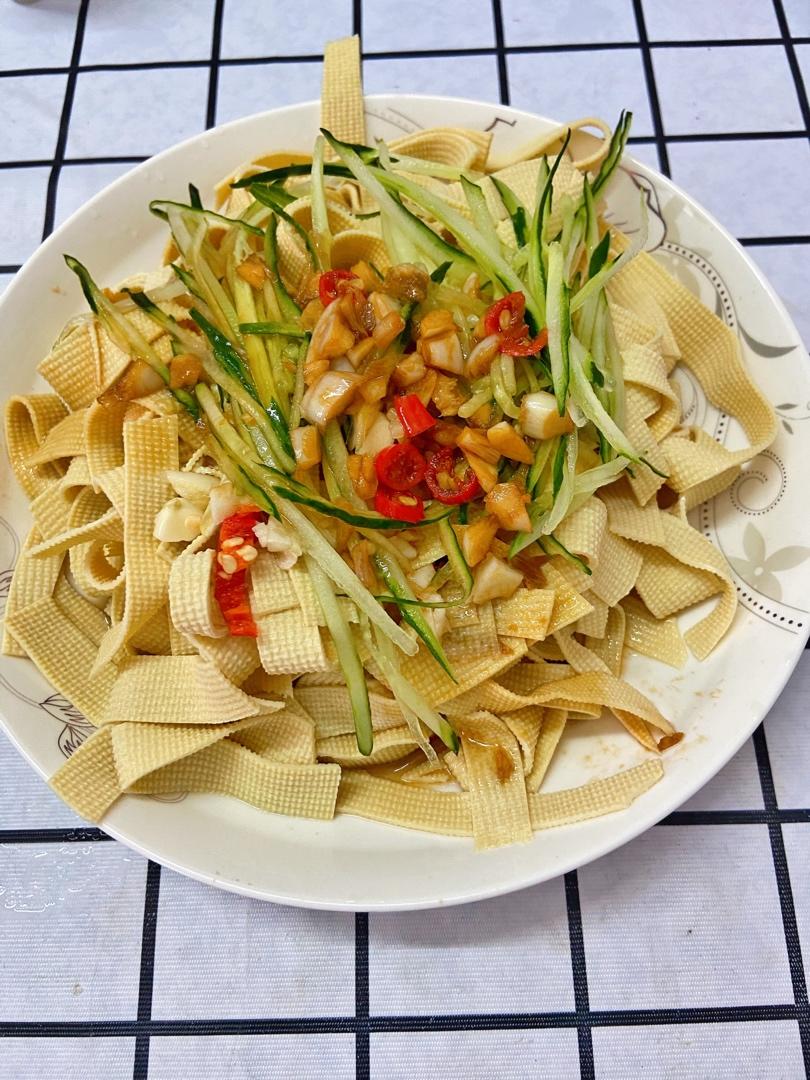 ㊙️巨好吃的凉拌豆皮❗️香辣过瘾连吃三天都不腻