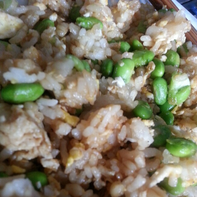 鸡蛋炒米饭