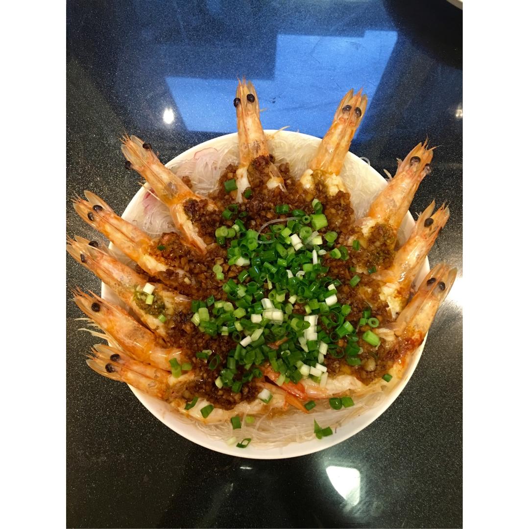 蒜蓉粉丝蒸虾