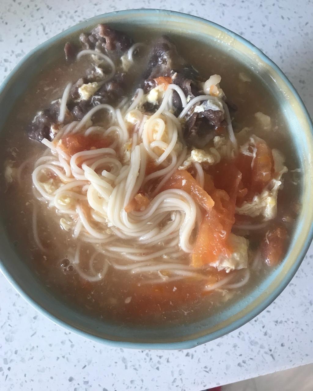 西红柿鸡蛋面