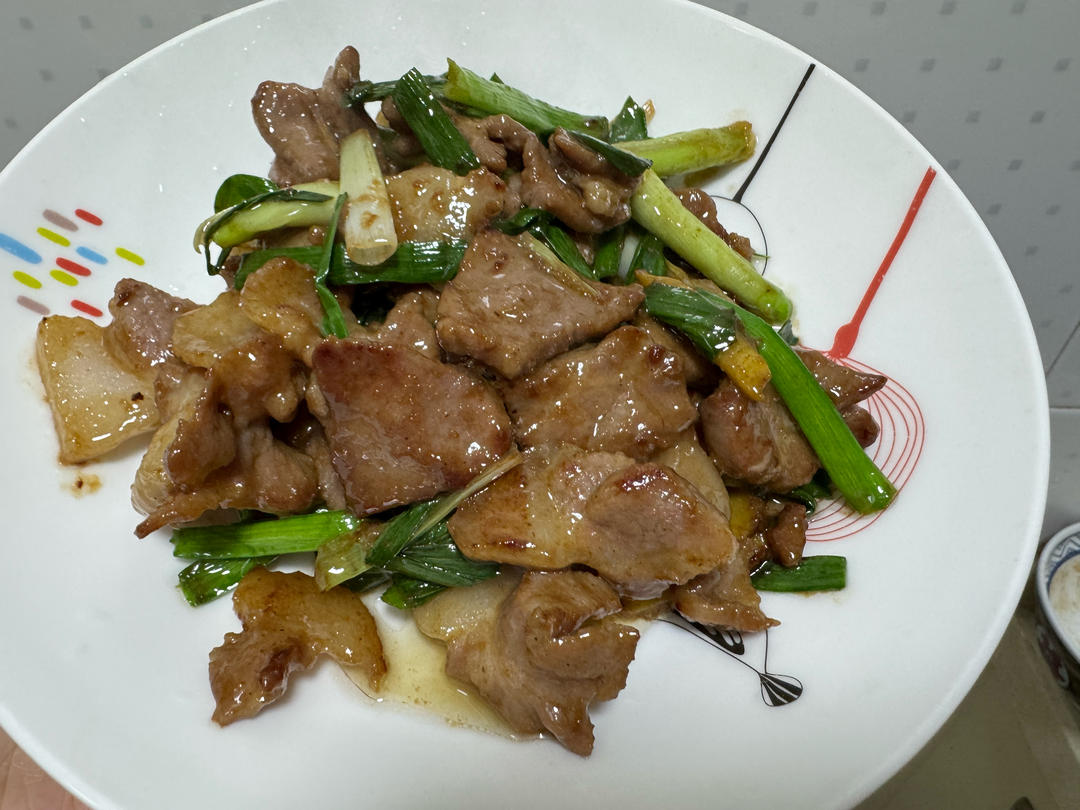 蒜苗炝炒嫩肉片（零基础炒好一道超爱的下饭菜）