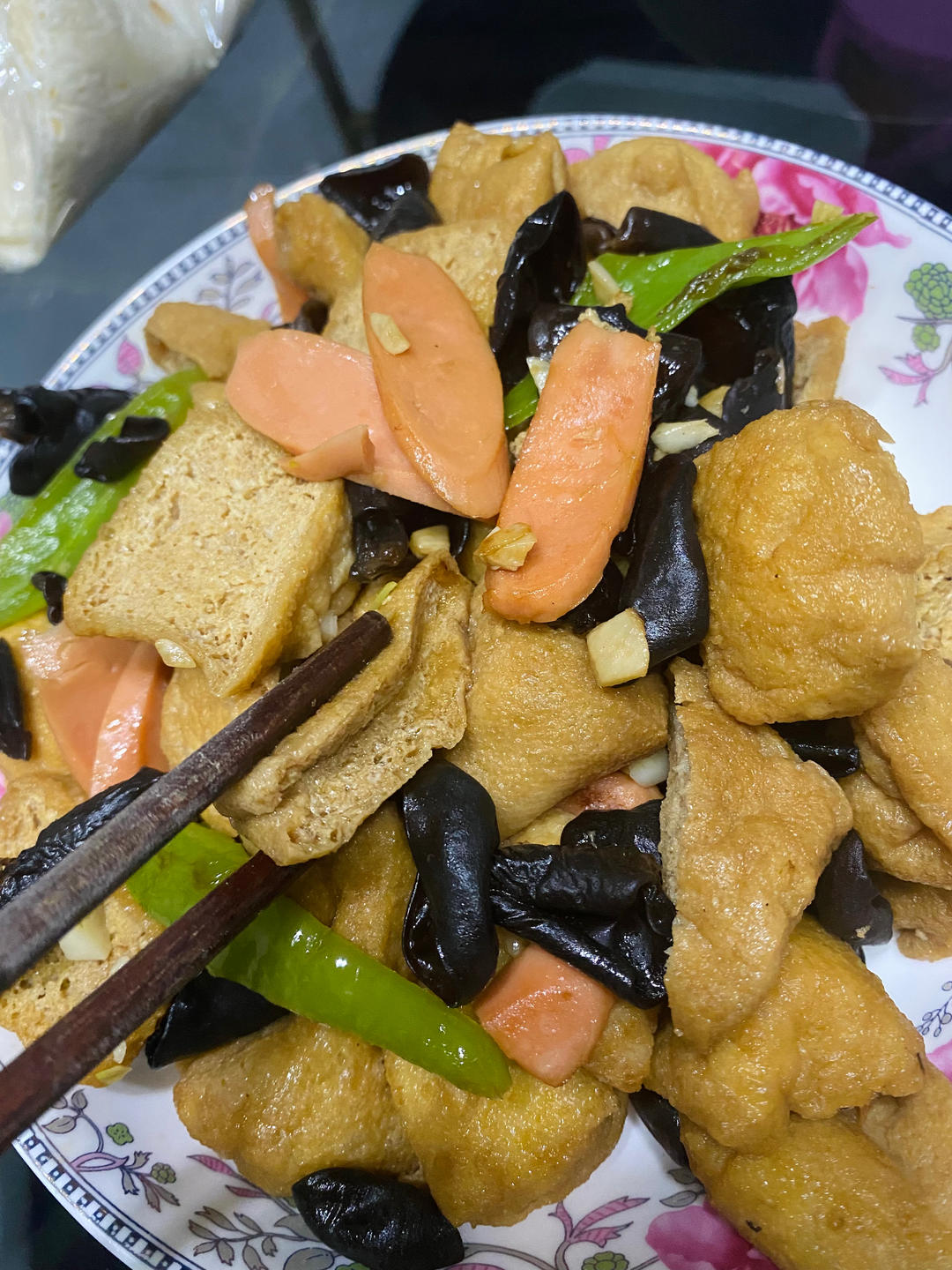 炒豆腐泡