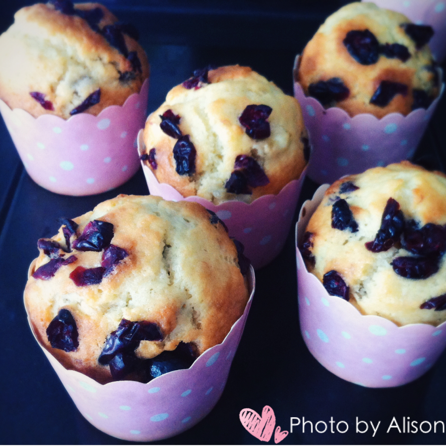 少女心的香蕉蔓越莓玛芬