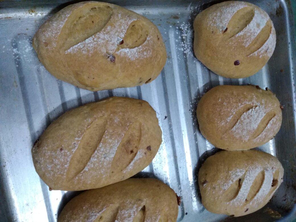 全麦核桃包～软欧包