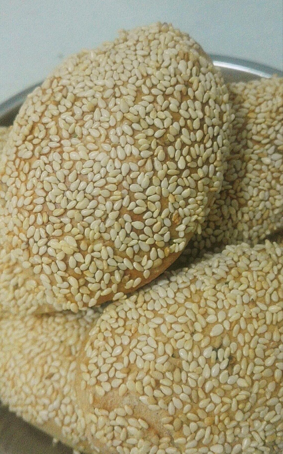 200℃烤18分钟的鸭油酥饼