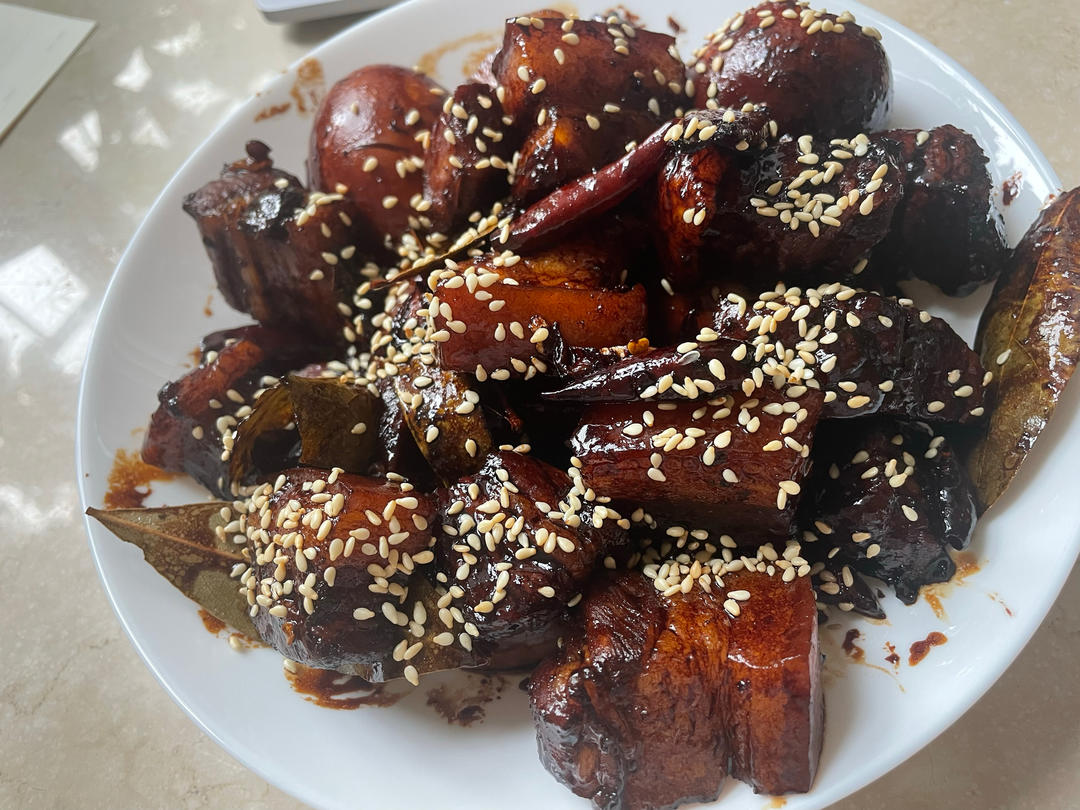 不焯水不放油的家常红烧肉