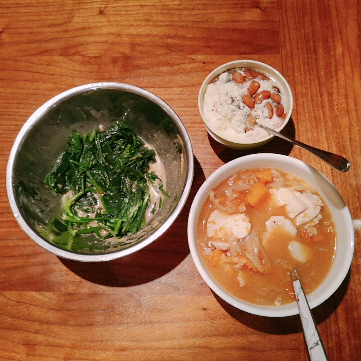 南瓜栗子鸡汤丨健康·三餐