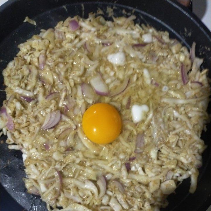 减脂餐｜包菜大阪烧，营养早餐～超简单