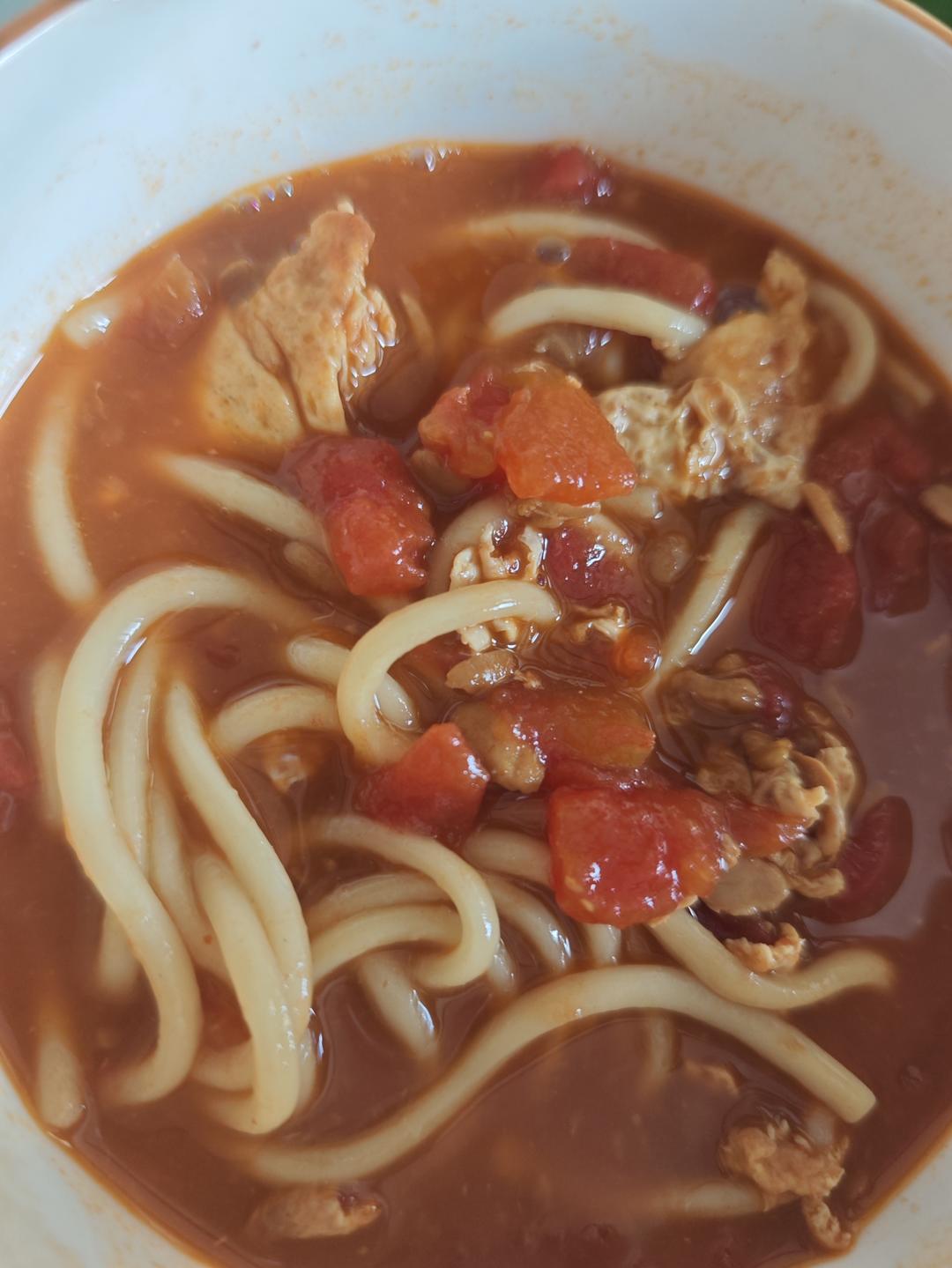 西红柿鸡蛋打卤面