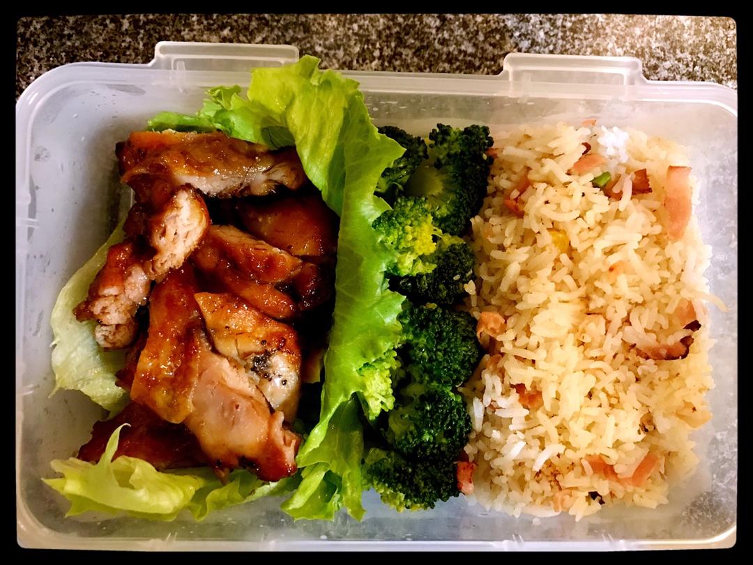 照烧鸡腿饭
