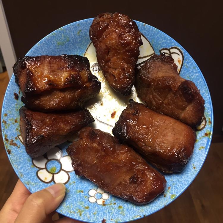 蜜汁叉烧肉（新手烤箱0失败）