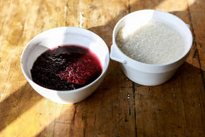《紫米醪糟》&《紫米醪糟三鲜冰粉》的做法 步骤1