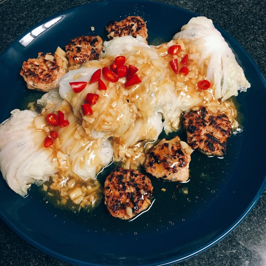 肉酿白菜卷